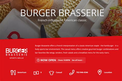 Burger Brasserie Closes at Bally’s to Make Way for .